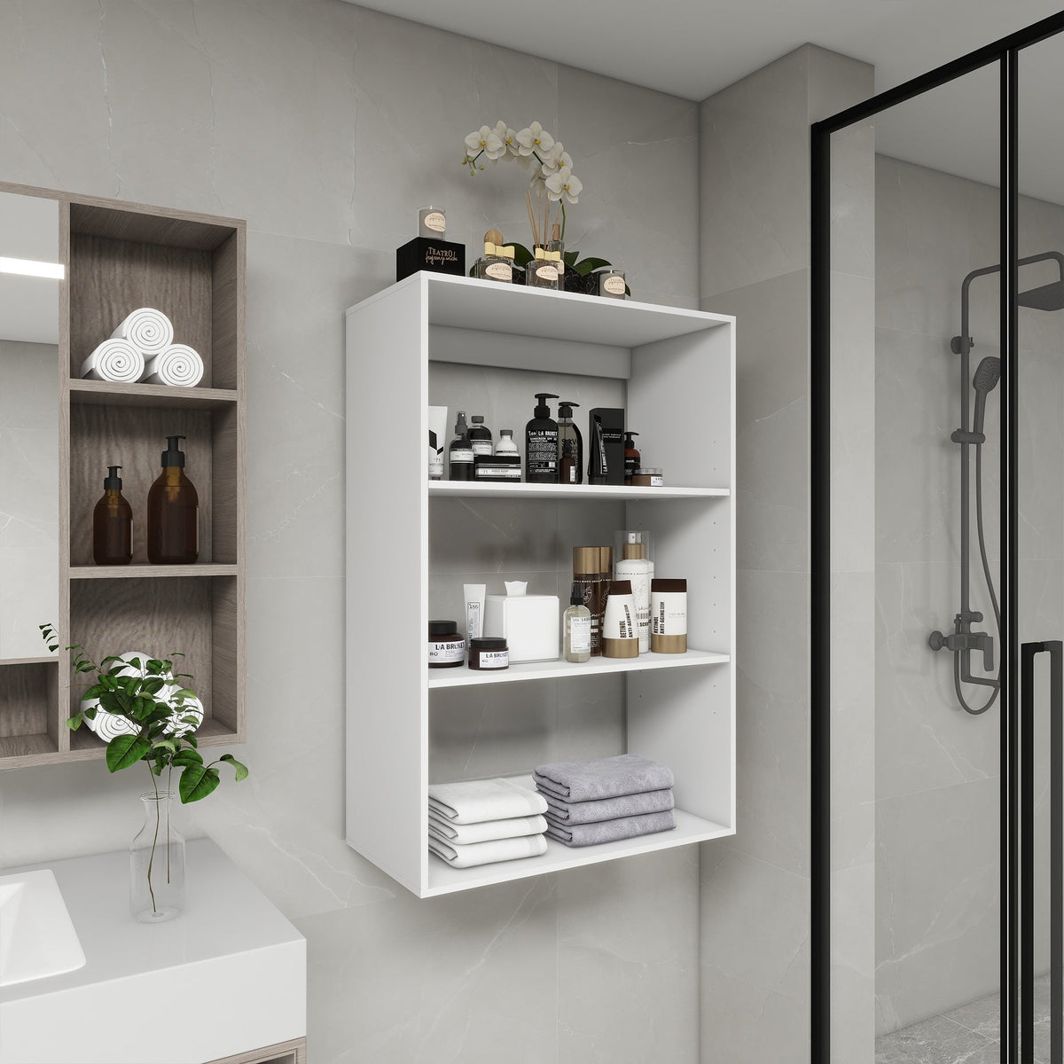 Walk-In Closet Shelf System – 31"
