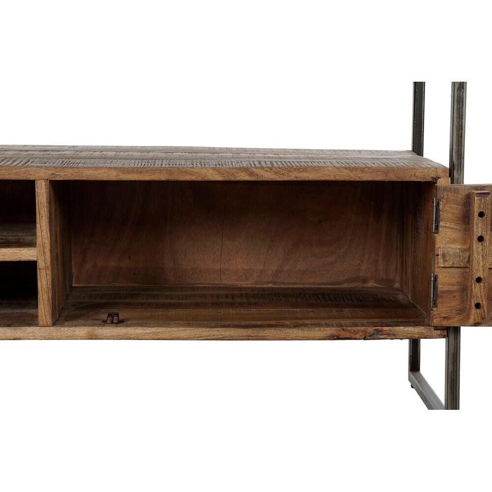 Mango Wood & Metal TV Stand – 120 x 40 x 55 cm