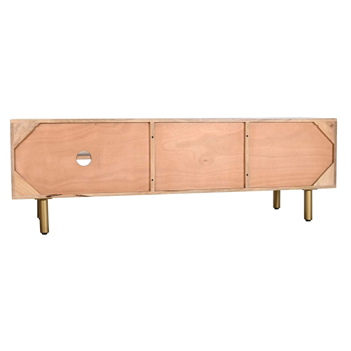 Golden Mango Wood TV Stand – 150 x 40 x 48 cm