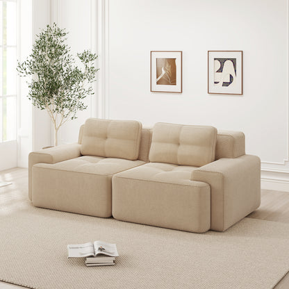 Cloud Loveseat Sofa Bed Modular